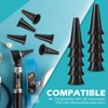 Treela 200 Pcs Otoscope Tips Plastic Disposable Ear Specula Cover