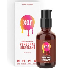XO Xo Naughty By Nature Lubricante Vegano, 3 Fz