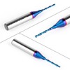 EANOSIC 2PCS Upcut Spiral Router Bit 1/4 inch Shank, 1/16