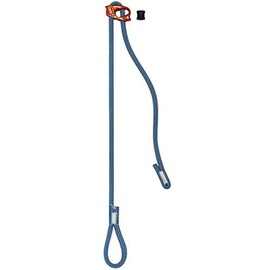 PETZL Unisex Connect Lanyard Single Adjustable for Climbing and Mountaineering, Blue, One Size UK