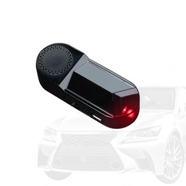 Solar-Powered Car Security Alarm with LED – Auto Anti-Theft Warning Device, Vehicle Alarm System for Cars, Trucks, SUVs