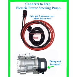 fits JL JT Jeep Electric Power Steering Pump Connector Plug Wiring Harness Kit