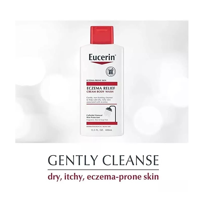 Eucerin Crema Y Gel De Baño Para Aliviar El Eccema
