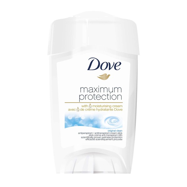 Dove Maximum Protection Original Clean Anti-Perspirant Cream (3 x 45ml)