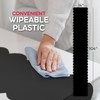 Purple Plastic Disposable Table Runner. 5 Pack 14 x 108