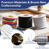 500 Feet Stretchy Bracelet String, 1mm Elastic String for Bracelets,