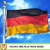 Heavy Duty Germany Flag 3x5 FT,Premium Oxford Nylon German flag,