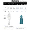GRACE KARIN Women's Summer Halter Neck Sleeveless Flowy A Line