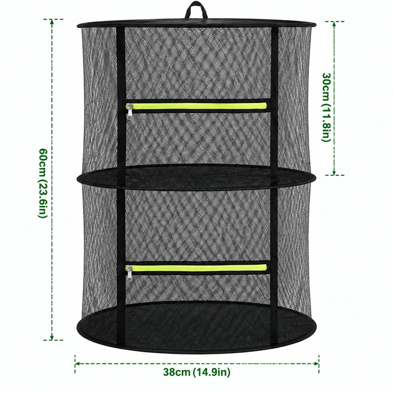 Multi-Layer Food Drying Net for Herbs, Fruit, Fish & Meat