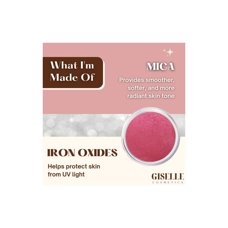 Blush Makeup Giselle Doll Mineral Makeup by Giselle Cosmetics Pure,