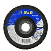 S&R Flap Sanding Discs Set of 5 for Angle Grinder