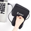 Levemolo Big Enter Key Pillow with USB Function Stress Relief