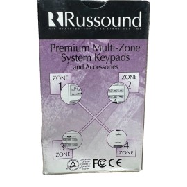 Russound DSC, DAN 2 REV 2. Direct Source Control Accessory White Keypad