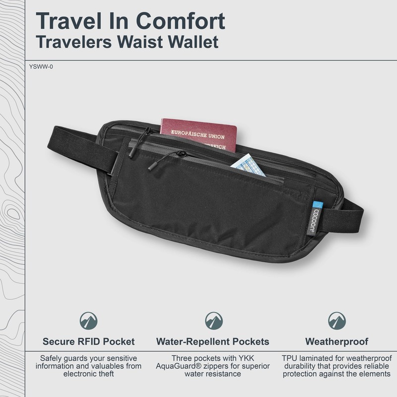 Cocoon Secret Waist Wallet Silk - Belt Bag / Bum