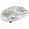 BELTINGER Belt Buckle Flower 4.0 cm | Buckle Interchangeable Buckle