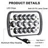 Jamarco H6054 LED Headlights, 2Pcs Rectangular 5x7 7x6 LED Headlight