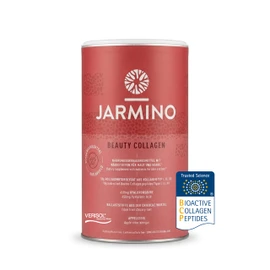 JARMINO Collagen Peptides with Hyaluronic Acid, Collagen Powder with Vitamin C, Biotin, Zinc, 450 g, 30 Servings, for Radiant Skin, Healthy Hair and Strong Nails