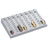 Wedo 160780037 Money-Counting Tray with Removable Coin Holders 27.9 x