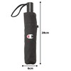 Champion CHU12WJ55 Safety Stopper Automatic Open and Close Folding Umbrella,