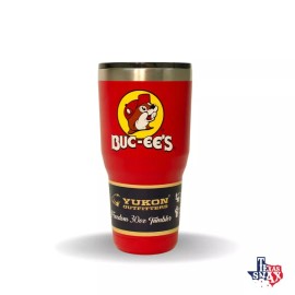 Buc-ee's Buc ee s Red Stainless Steel Tumbler 20 Ounce with Bucky the Beaver Design