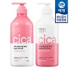 Aekyung Derma & More Shampoo/Rinse 600ml x 2 / 애경 더마앤모어 샴푸/린스 600ml x2개