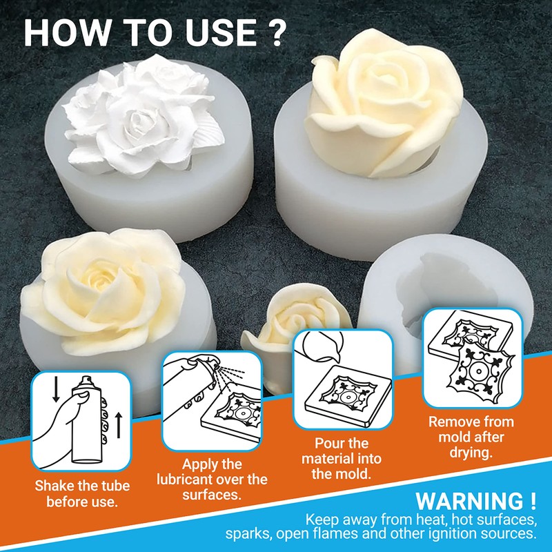 Adhesive Guru Non Silicone Epoxy Mold Release Spray (2x6.76 fl