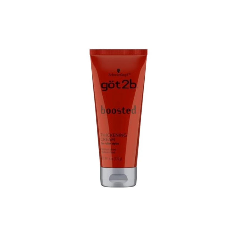 Got 2B Boosted Hair Thickening Cream for Fuller Styles, Medium