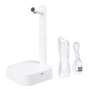 Desktop Water Bottle Dispenser White Extended Hose Low Noise Automatic