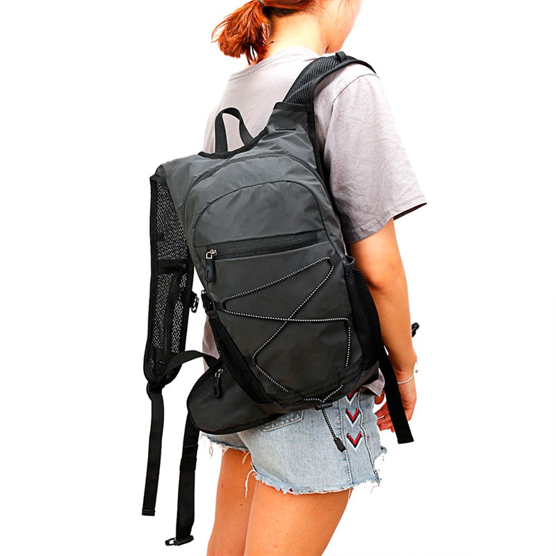 8L High Visibility Reflective Cycle Hydration Backpack Outdoor Sports Running