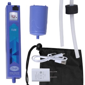 Pacific Bay Portable Automatic Pump/Water Filtration System - for Camping or Wilderness Survival - Emergency Drinking Water Survival - Indoor/Outdoor Water Filter - Must Have Hiking Supplies