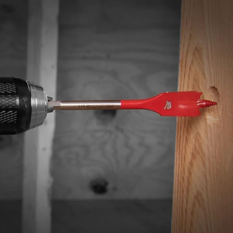 Diablo Spade Bit with Self-Feeding Tip - Fast, Effortless Drilling