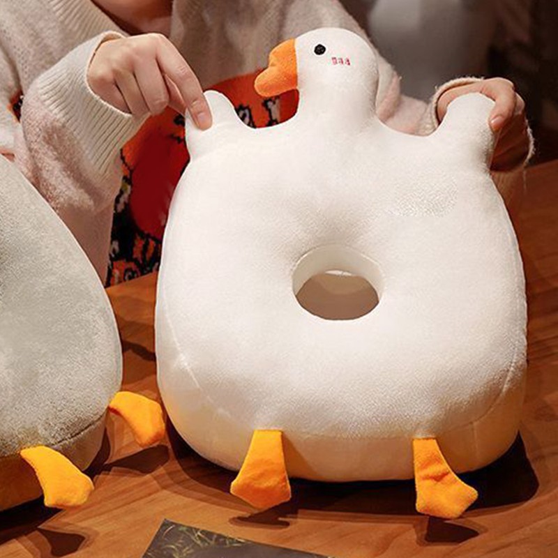 Nap Face Pillow Soft Breathable Plush Cool Double Sided Goose