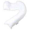 dreamgenii Pregnancy Support and Feeding Pillow Spare Cover - White