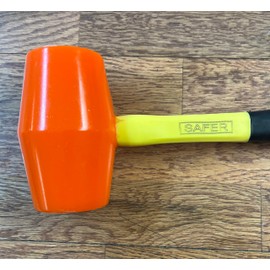Wood, Laminate, LVT and Flooring Installation Urethane Mallet 35 Ounces