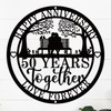 12'' 50th Anniversary Wedding Gifts for Couple, Parents, Friends,Happy 50th
