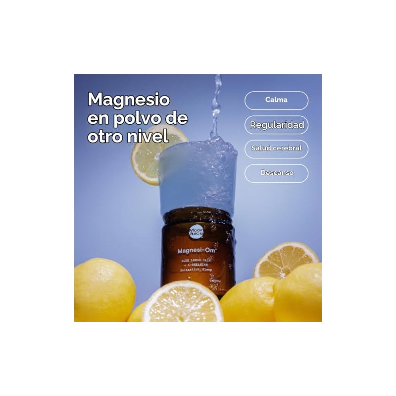 Blue Lemon Magnesi-Om by Moon Juice | Magnesium Powder Supplement