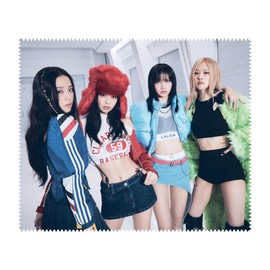 Generic K-Star Glasses Cleaner - Black Pink (Black Pink 01)