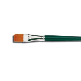 Hobby Line 721120 Paintbrush Basic Fine Nylon Flat Size 20