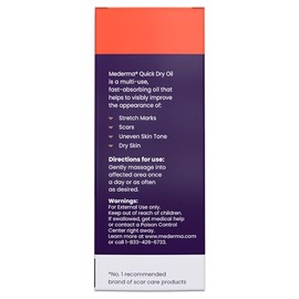 Mederma- Aceite de secado rpido, tratamiento para cicatrices y estras, ayuda a mejorar la apariencia de cicatrices y estras.                          