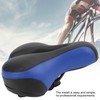 Bike Saddle Microfiber Leather HollowCarved Shock Absorber Mountain Bike Saddle