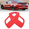 2pcs Front Door Panel Insert Card Cover Left Right Microfiber
