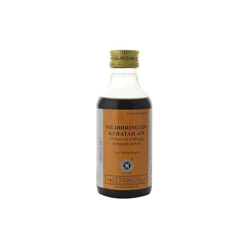 Kottakkal Arya Vaidya Sala Nilibringadi Keratailam -200 Ml Pet Bottle
