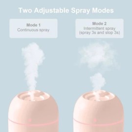 Unbranded 220ml Portable USB LED Mini Car Home Humidifier Aroma Oil Diffuser Mist Purifier