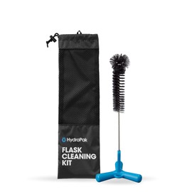 HydraPak Flask Cleaning Kit - Bristle Brush and Drying Stand - BPA & PVC Free - Cleans Water Bottles, SoftFlasks, Coffee Mugs and More