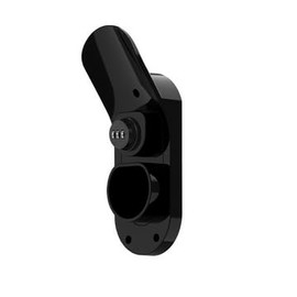 7JI Charging Cable Type 2 Wall Mount, Wall Mount for Charging Cable Type 2 for Electric Vehicles, Plug Holder, Combination Lock, European Standard Anti-Theft Hanging Wire Holder, AC Gun/Home Gun