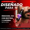 Minoxidil10% Biotina Y Cafeína Minoxidilbeard 3rollon 25mlcu