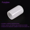 DMiotech 50pcs 12mm Inner Diameter White Screw Protector Rubber End