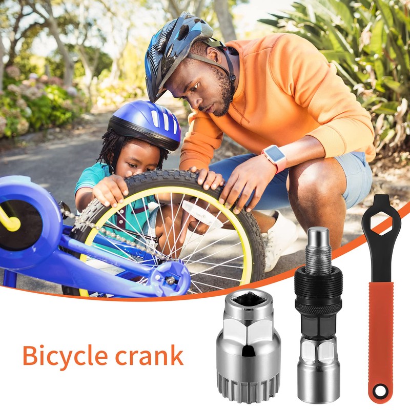 Bicycle Crank Extractor Puller, Bike Crank Puller Tool Set, Bottom