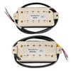 Musiclily Pro HH-DJRC Ceramic Rail Blade Humbucker Neck Bridge Pickups