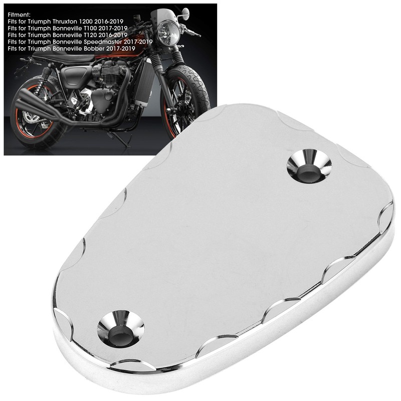 Front Brake Upper Fluid Reservoir Cap Cover Aluminum Alloy Fit
